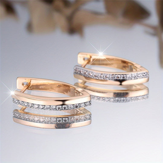 Elegant Classic V-Shaped Earclips