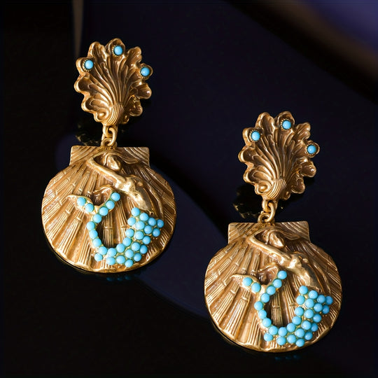 Classic Mermaid Shell Earrings