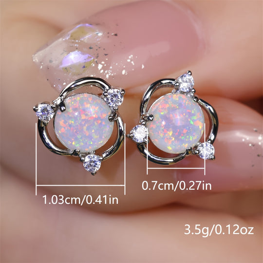 Exquisite Classic Flower Stud Earrings