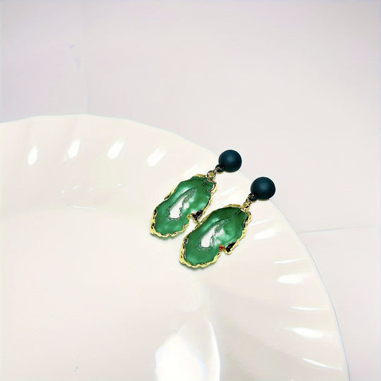 Irregular Resin Earrings