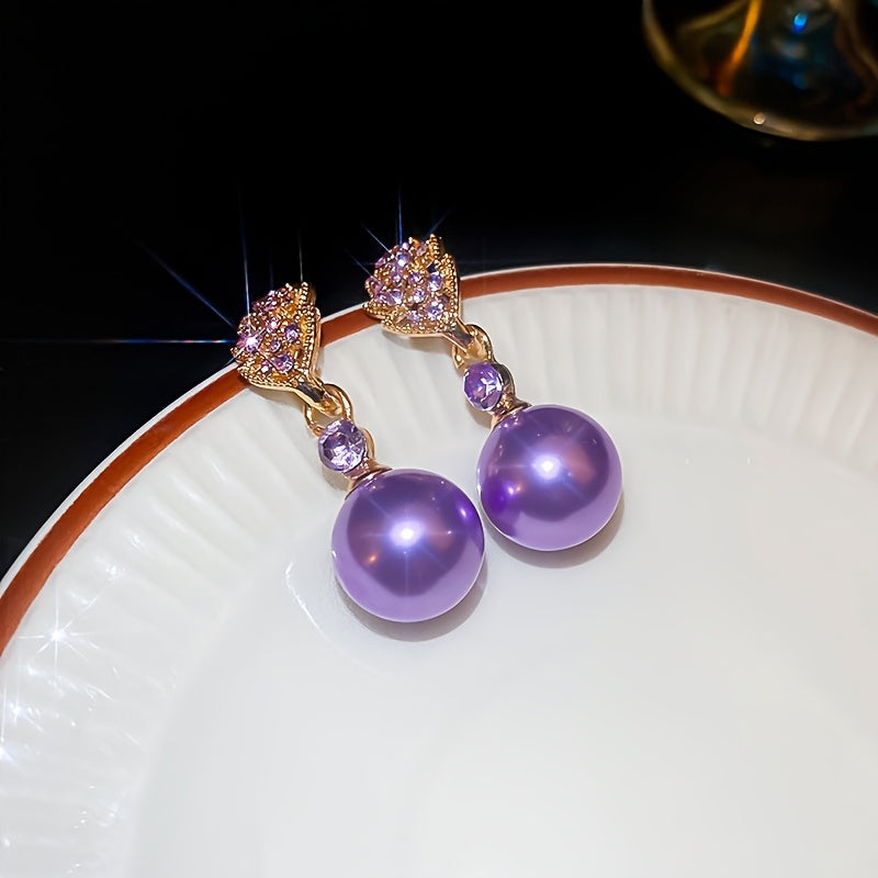 Elegant Fashion Pearl Drop Earrings