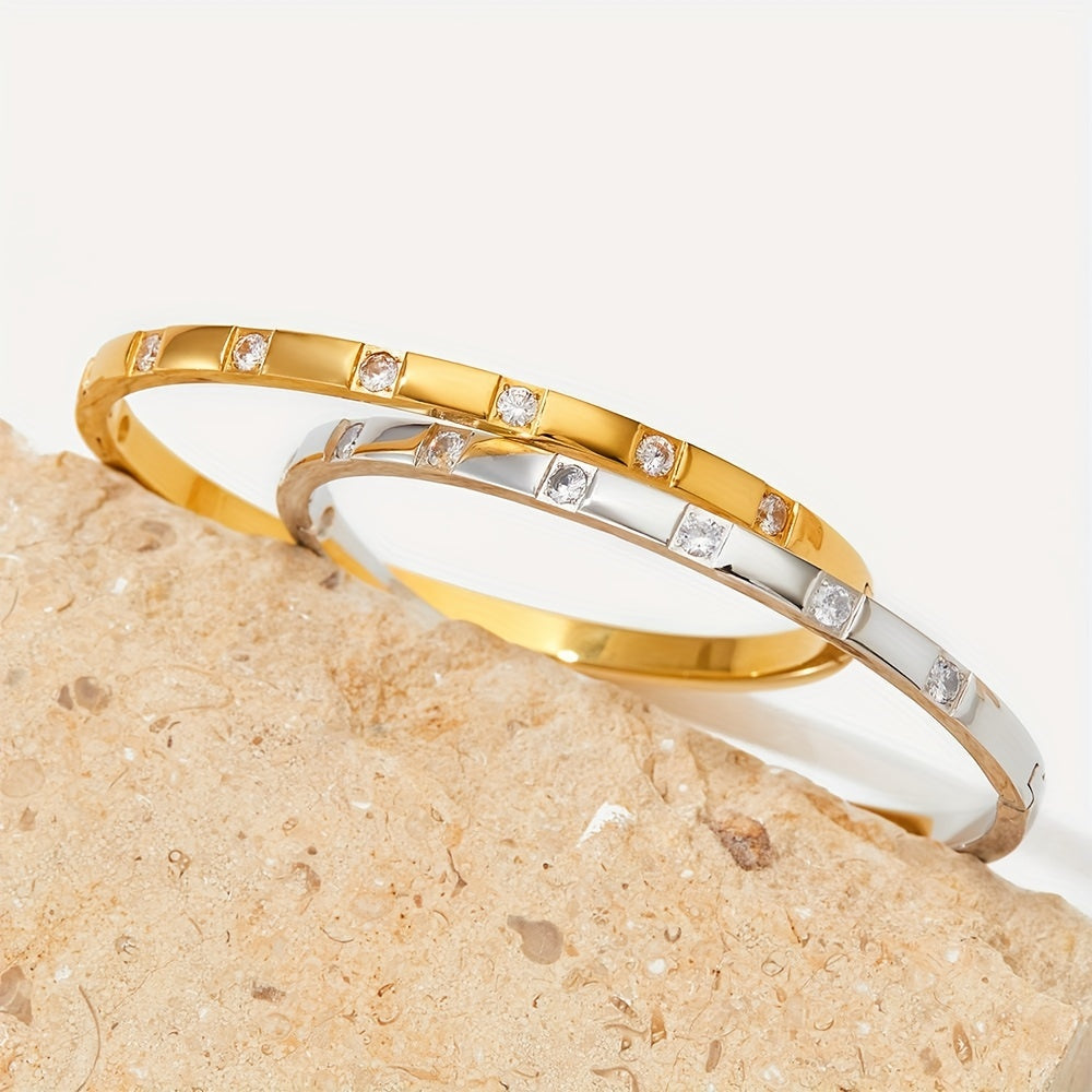 Simple Cubic Zirconia Bracelet
