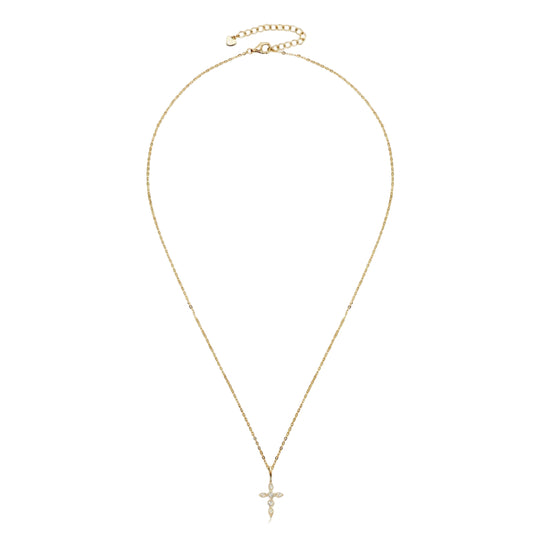 Elegant Cross Pendant Necklace