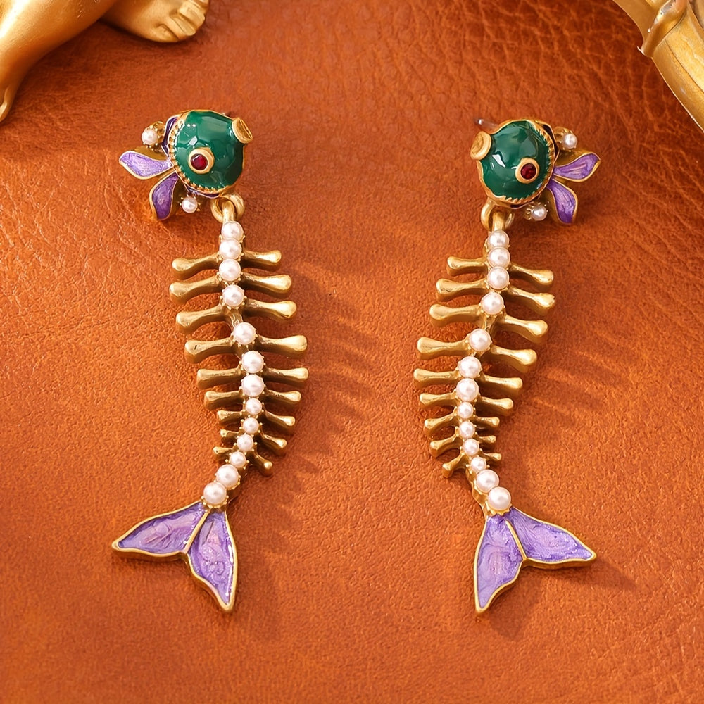 Elegant Bohemian Fish Earrings