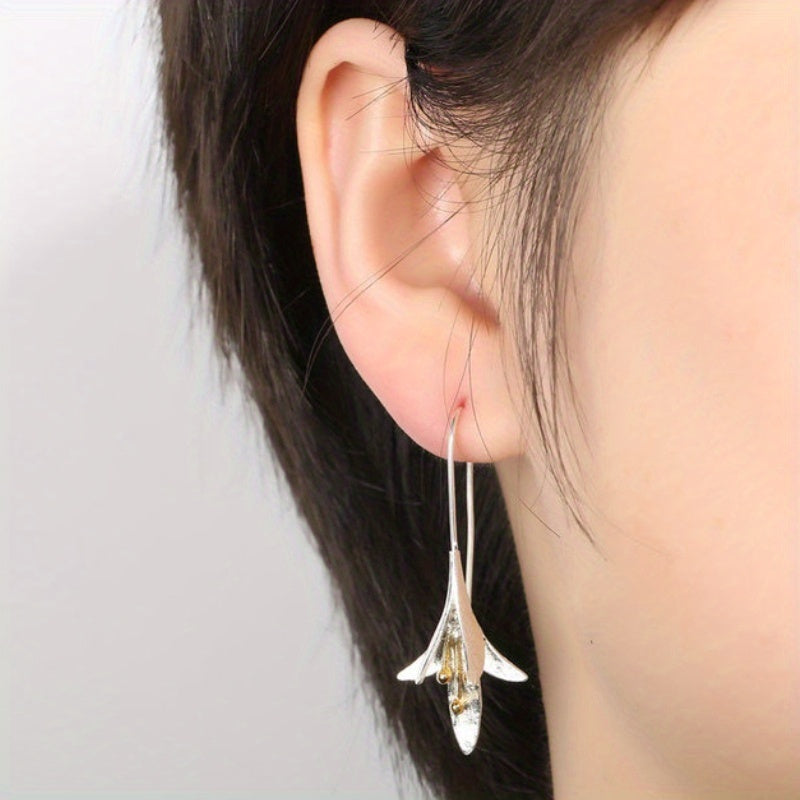 Timeless Flowers Dangle Earrings