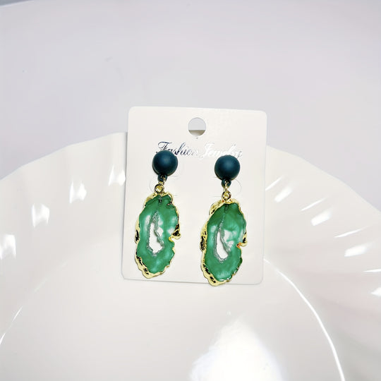 Irregular Resin Earrings