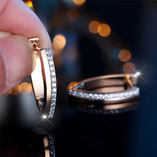 Elegant Classic V-Shaped Earclips