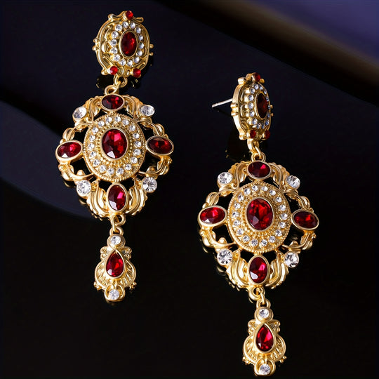 Elegant Timless Palace Drop Earrings
