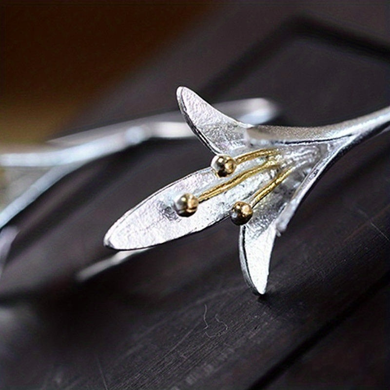 Timeless Flowers Dangle Earrings