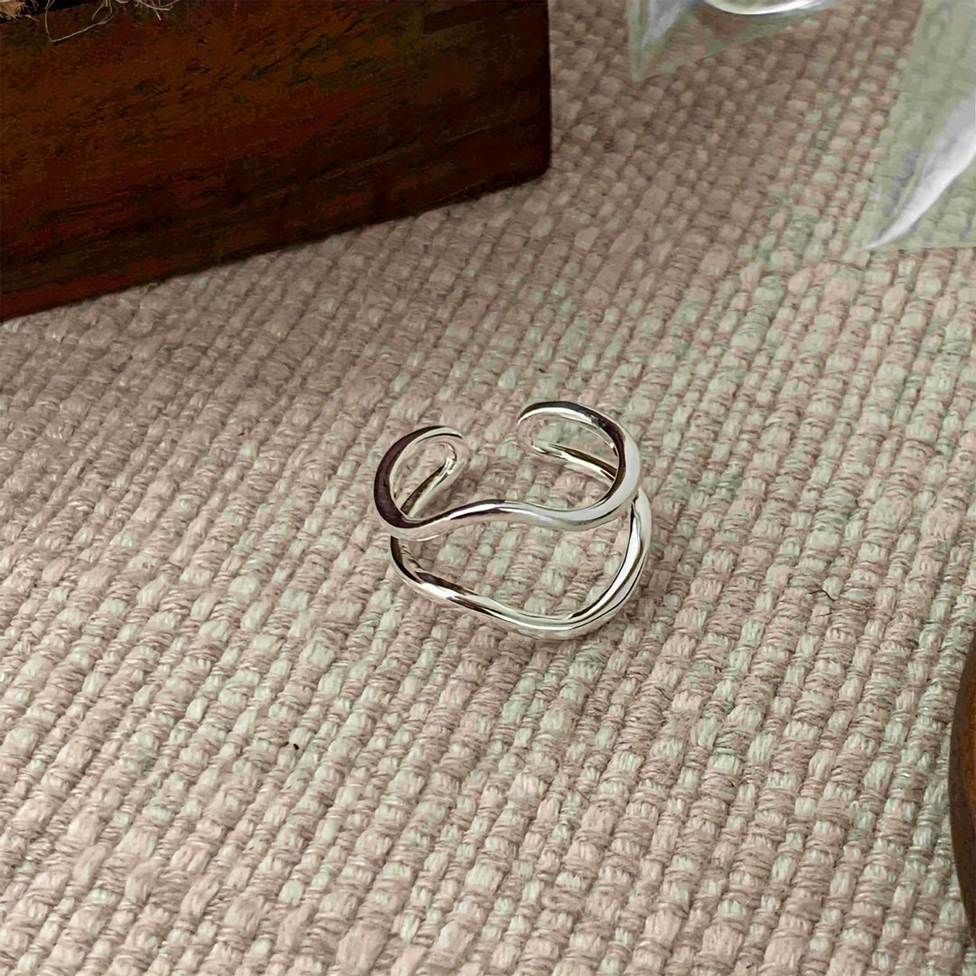 Chic Adjustable Multi-Band Open Ring