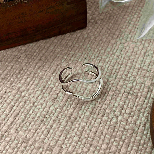 Chic Adjustable Multi-Band Open Ring