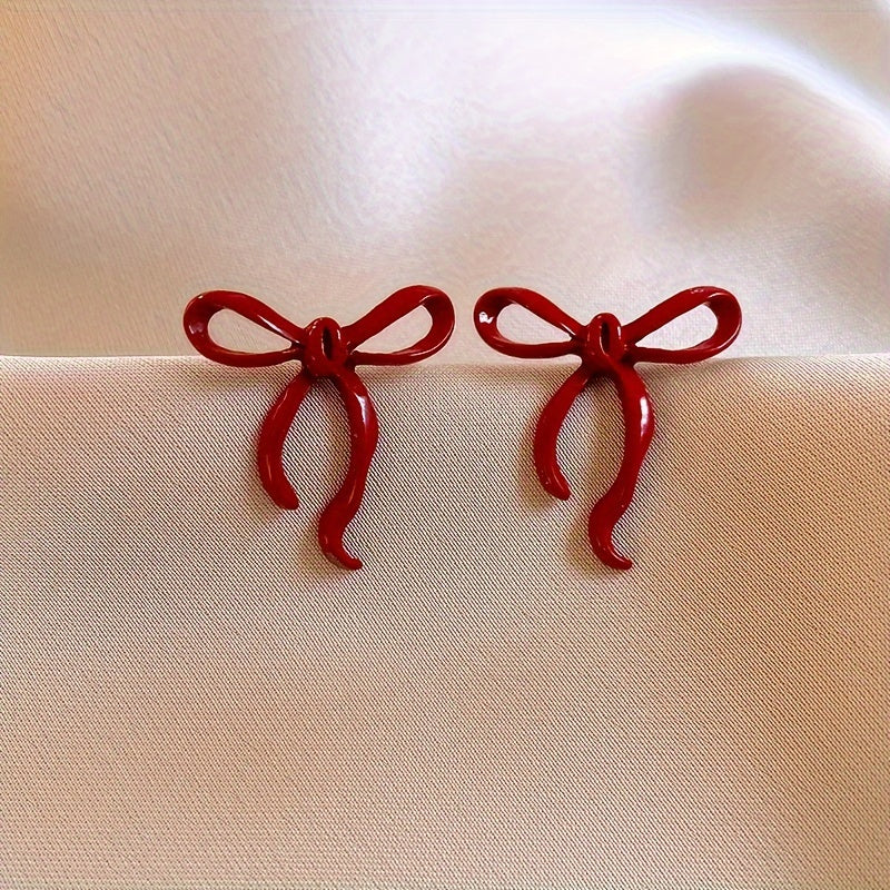 Timeless Bowknot Stud Earrings