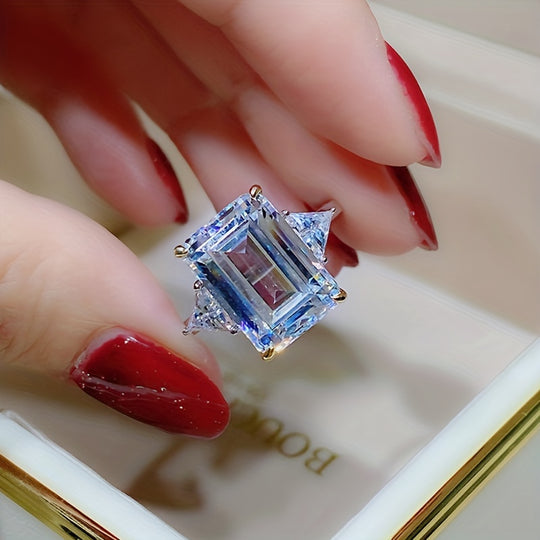Stylish Cubic Zirconia Ring