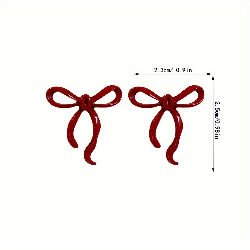 Timeless Bowknot Stud Earrings