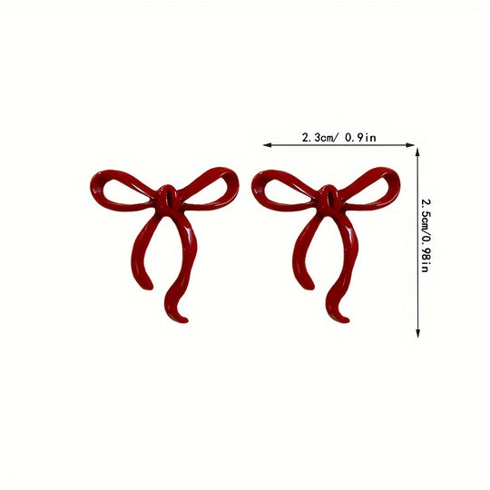 Timeless Bowknot Stud Earrings