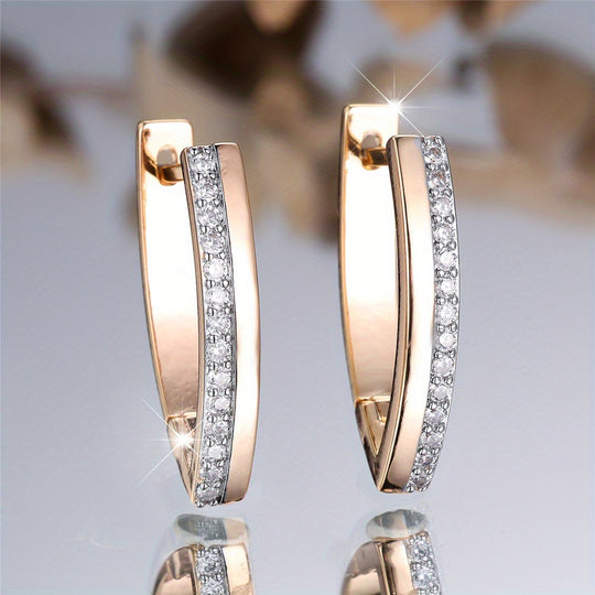 Elegant Classic V-Shaped Earclips