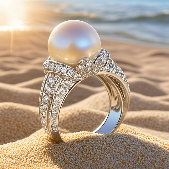 Timeless Freshwater Pearls Ring