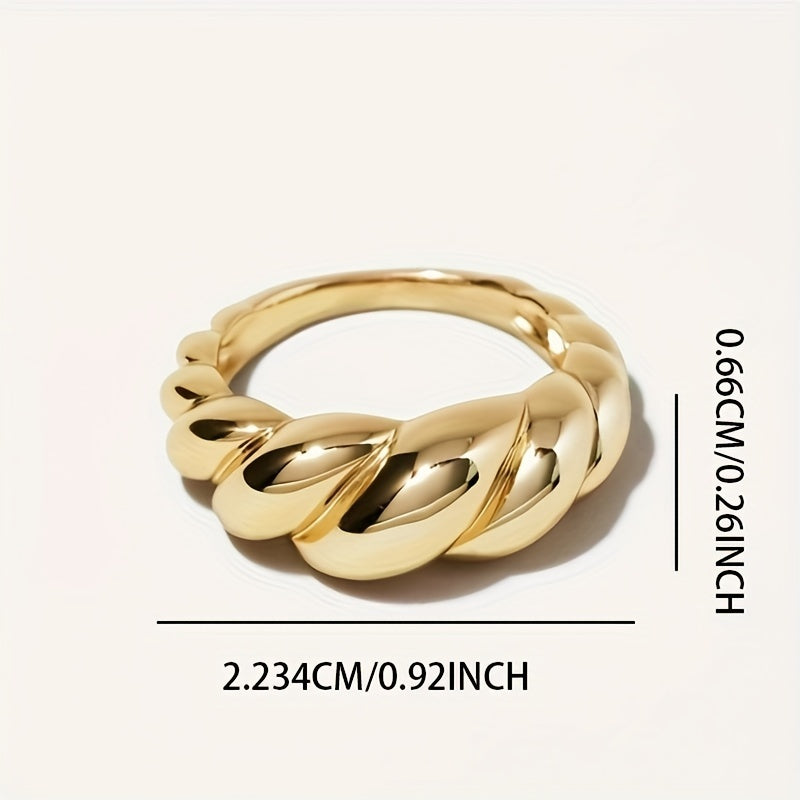 Timeless Fashion Chunky Dome Ring