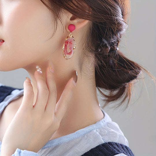 Irregular Resin Earrings