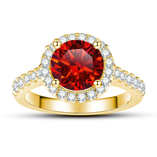 Minimalist Moissanite Engagement Ring