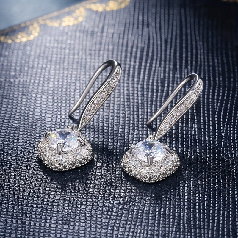 Elegant Geometric Drop Earrings