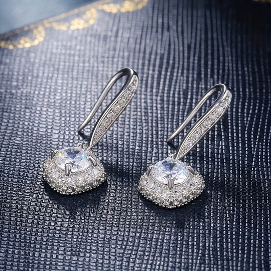 Elegant Geometric Drop Earrings