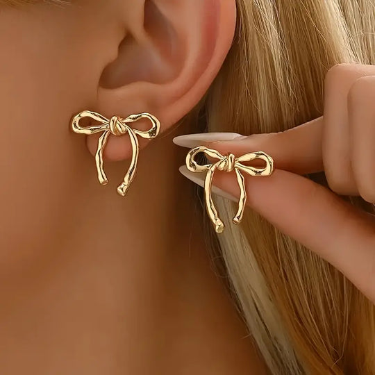 Chic Classic Bow Earrings