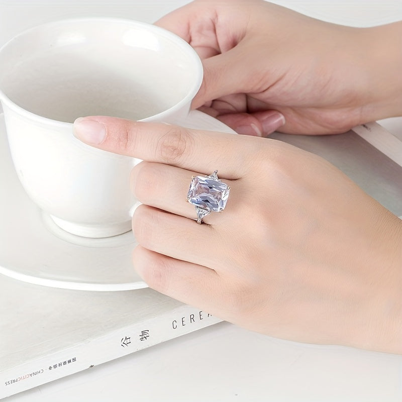 Stylish Cubic Zirconia Ring