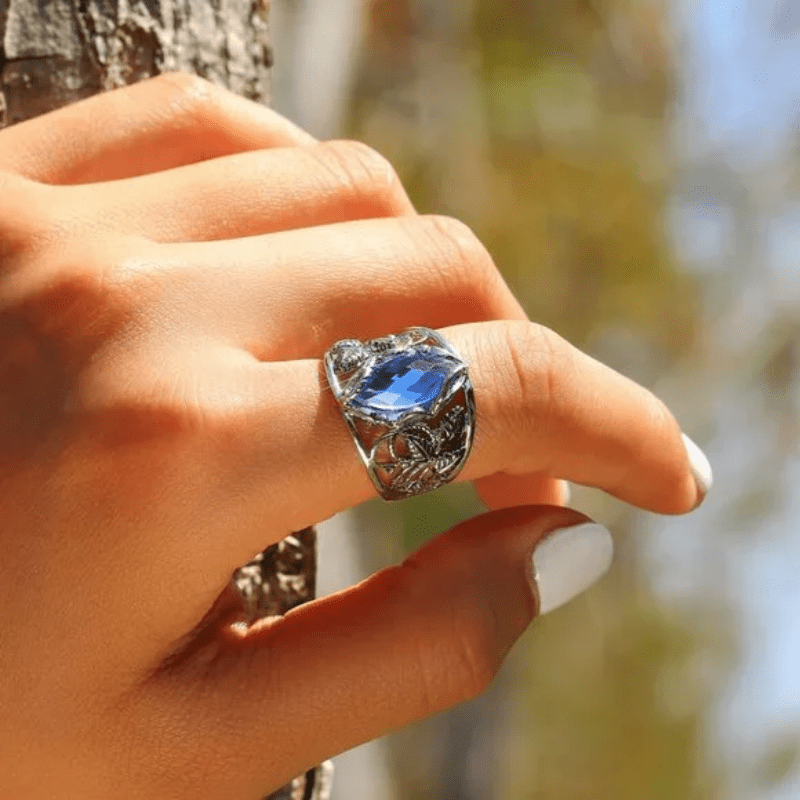 Elegant Copper Eternal Ring