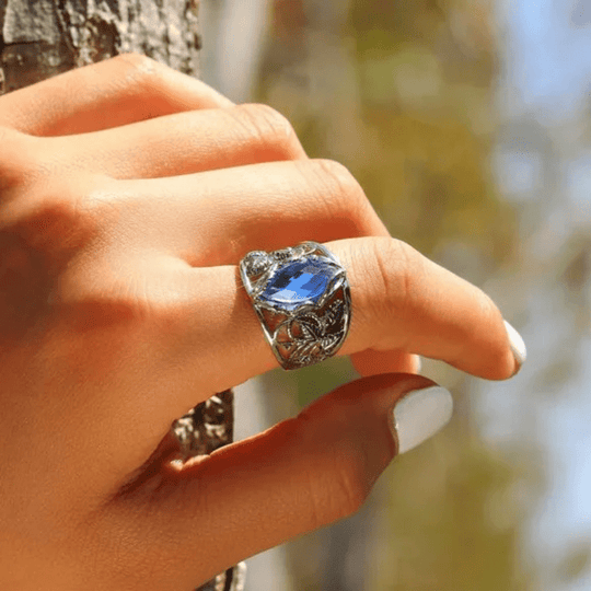 Elegant Copper Eternal Ring