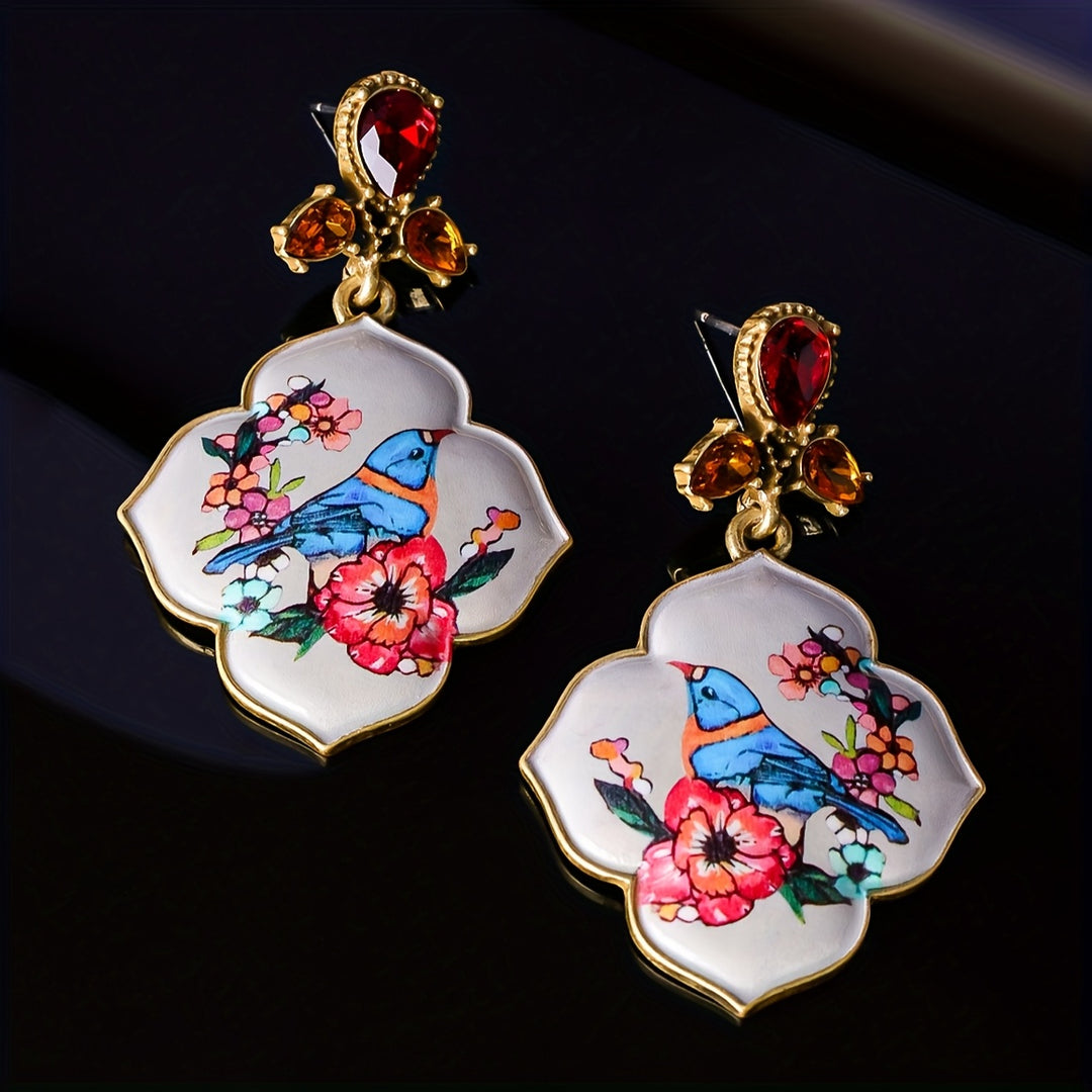 Timeless Enamel Earrings