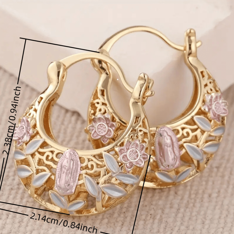 Minimalist Boho KC Golden Hoop Earrings
