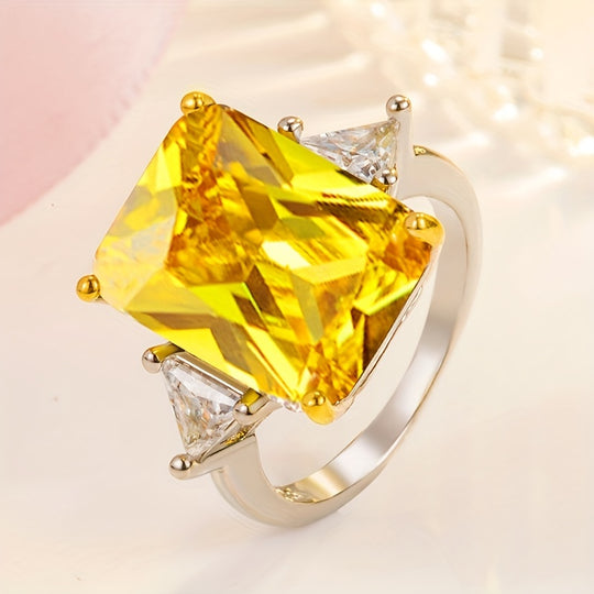 Stylish Cubic Zirconia Ring