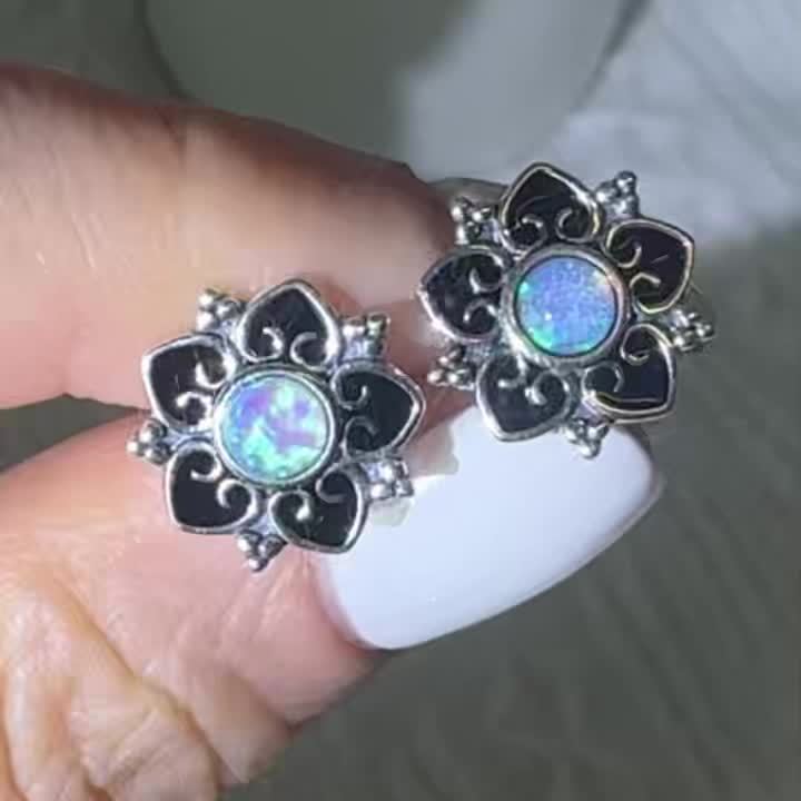 Bohemian Flower Earrings