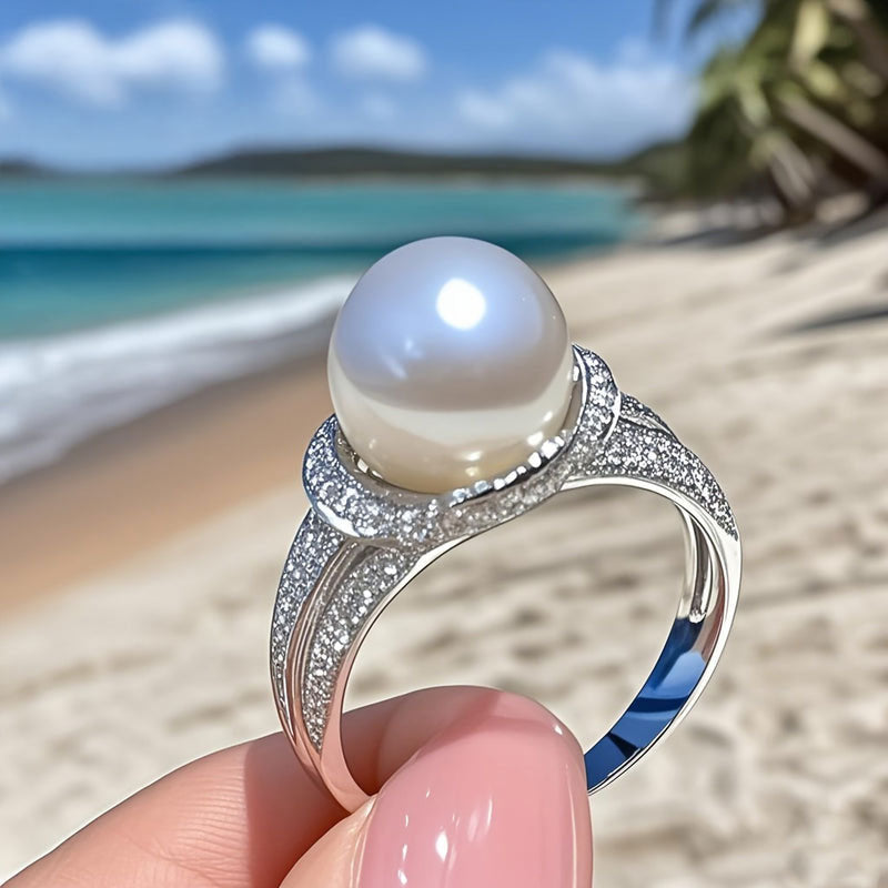 Timeless Freshwater Pearls Ring