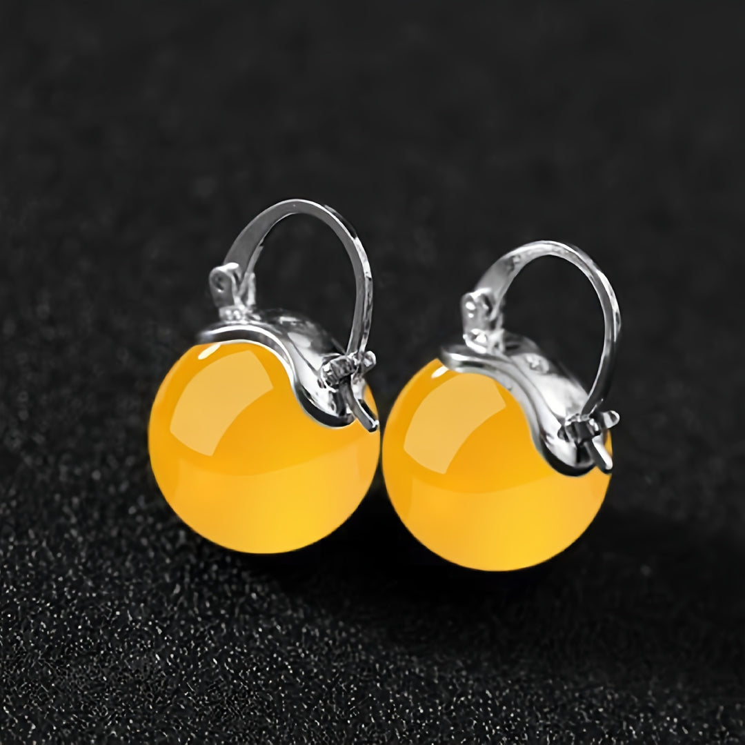 Simple Round Earrings