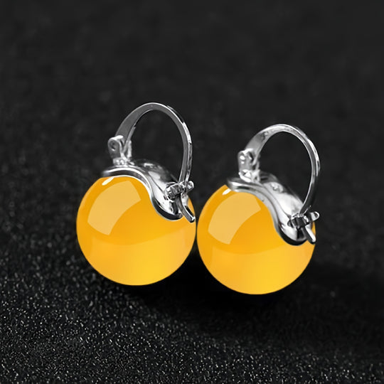Simple Round Earrings