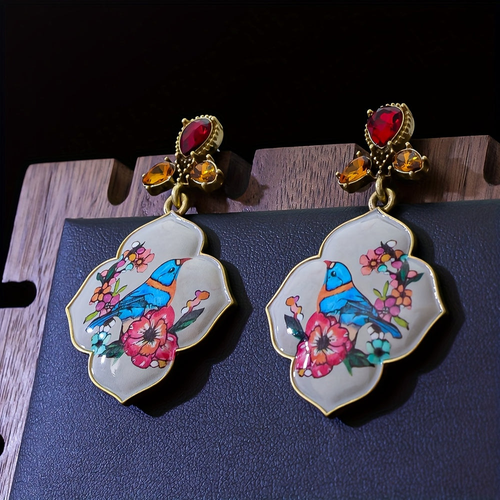 Timeless Enamel Earrings