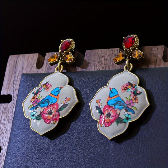 Timeless Enamel Earrings