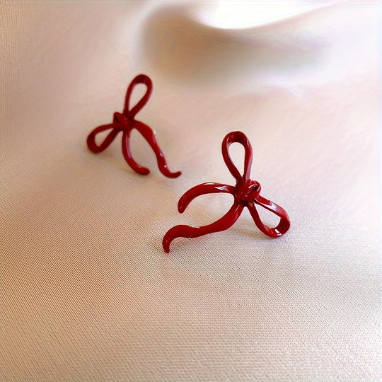 Timeless Bowknot Stud Earrings