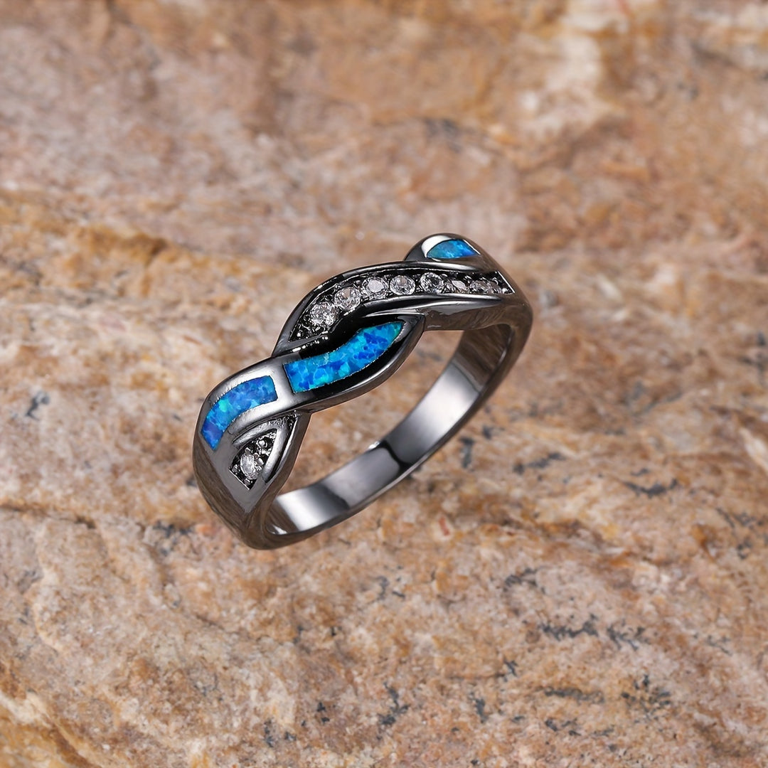 Elegant Golden Plated Copper Ring