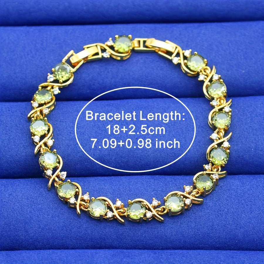 Elegant Golden Copper Bracelet