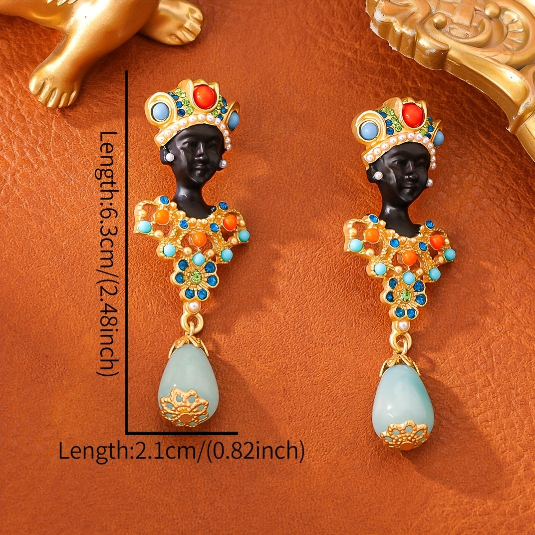 Colorful Traditional Earrings