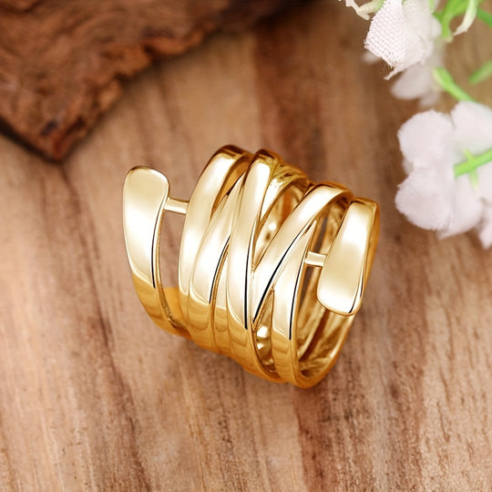 Sleek Multi Band Ring