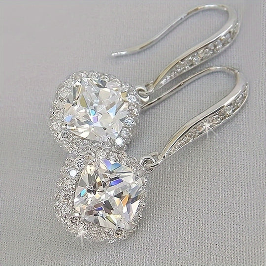 Elegant Geometric Drop Earrings