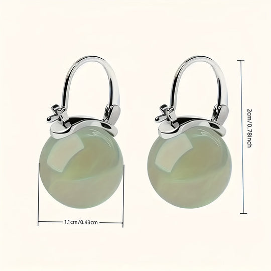 Simple Round Earrings