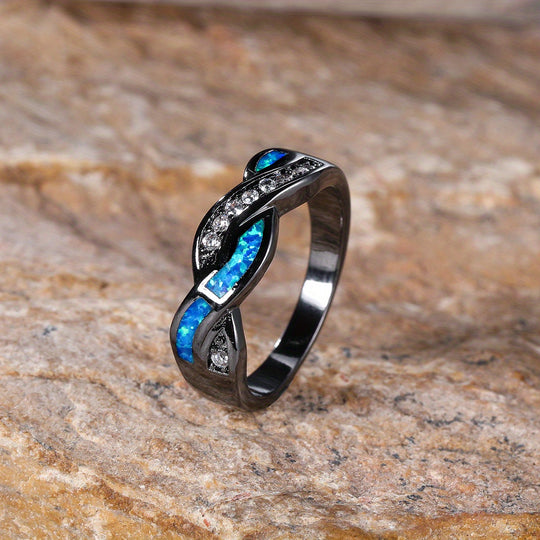Elegant Golden Plated Copper Ring