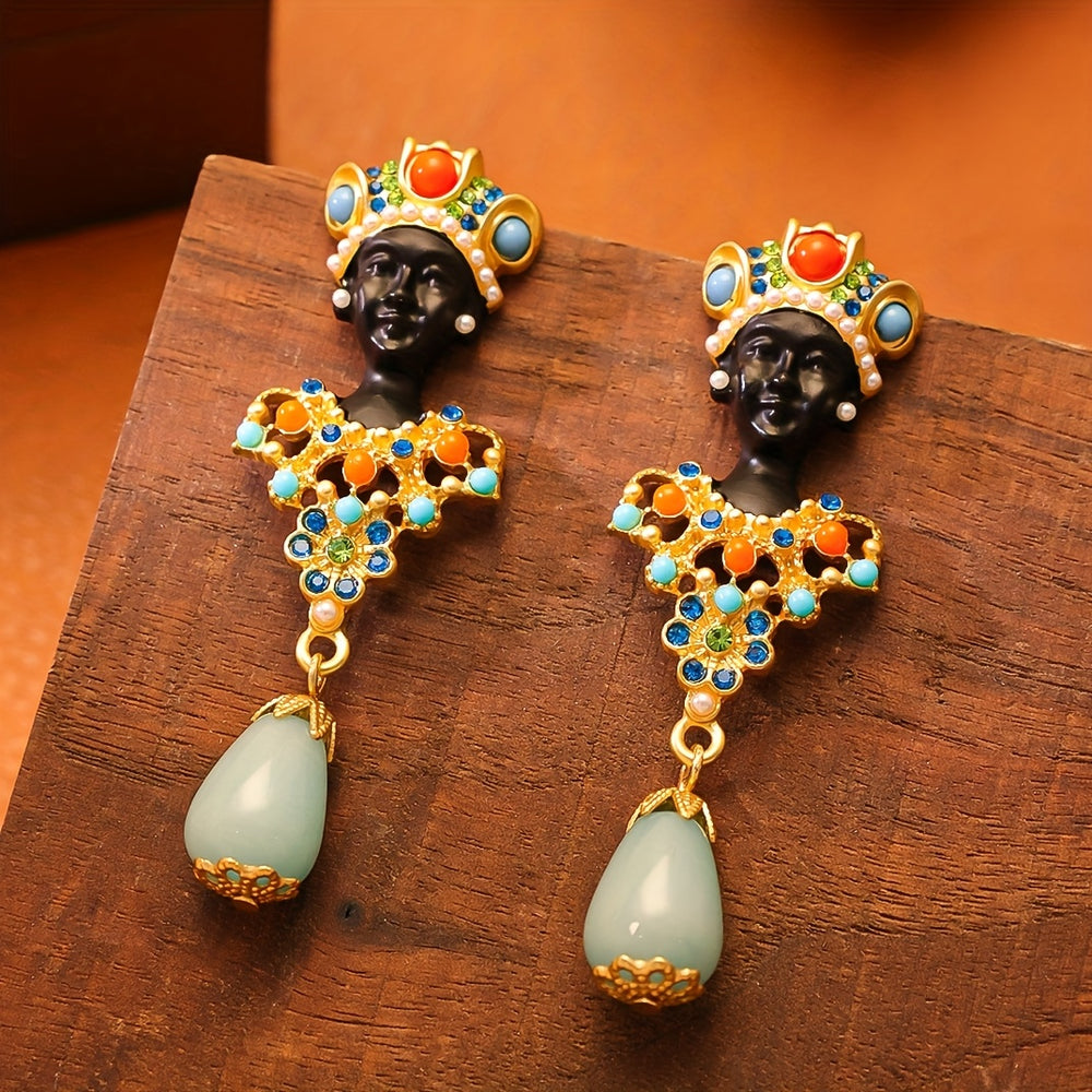 Colorful Traditional Earrings